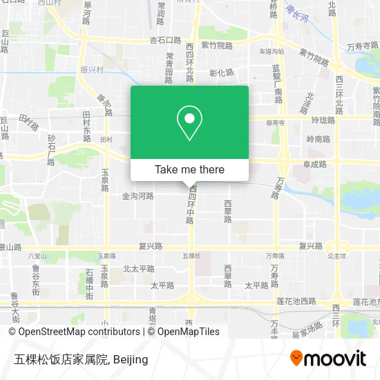 五棵松饭店家属院 map