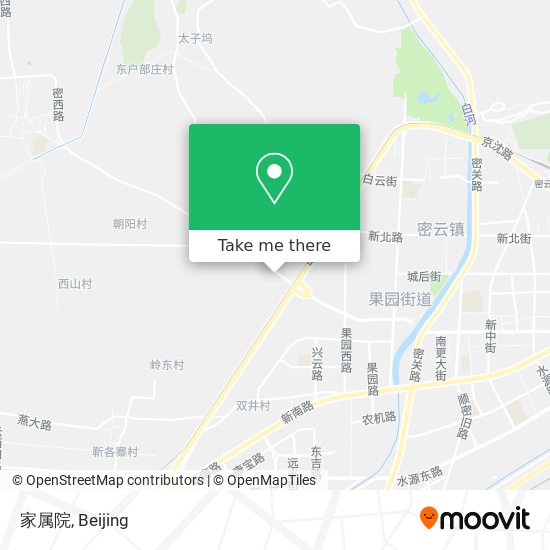 家属院 map