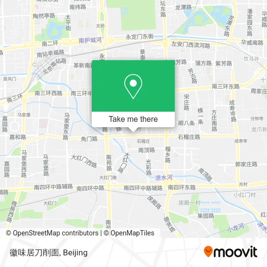 徽味居刀削面 map