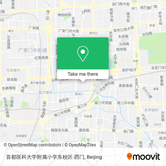首都医科大学附属小学东校区-西门 map