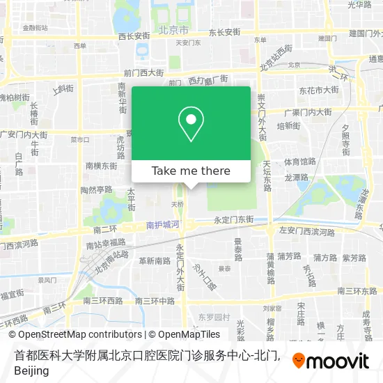 首都医科大学附属北京口腔医院门诊服务中心-北门 map