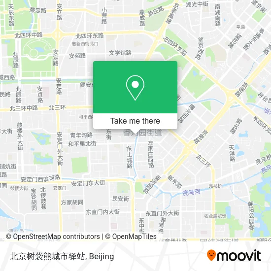 北京树袋熊城市驿站 map