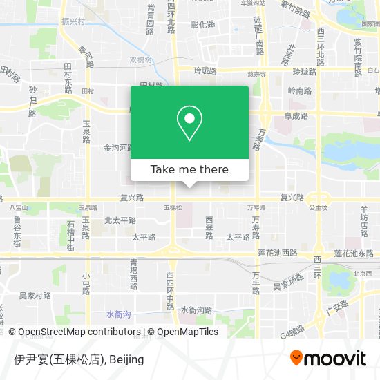 伊尹宴(五棵松店) map