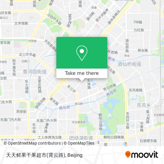 天天鲜果干果超市(霄云路) map