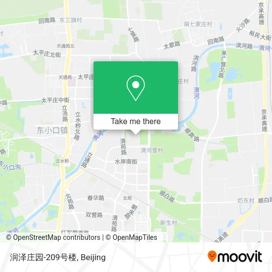 润泽庄园-209号楼 map