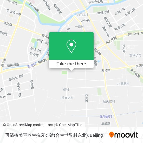 再清椿美容养生抗衰会馆(合生世界村东北) map