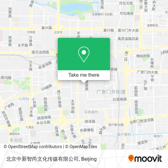 北京中新智尚文化传媒有限公司 map
