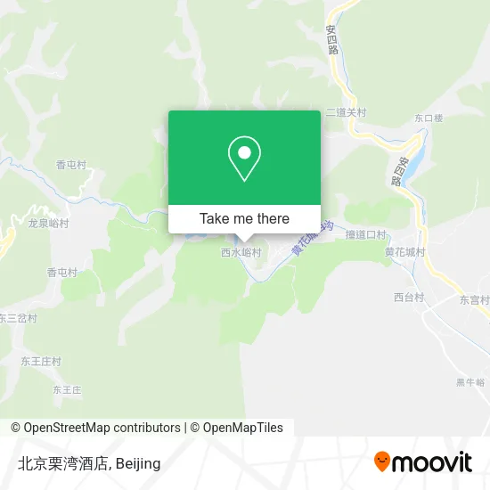北京栗湾酒店 map