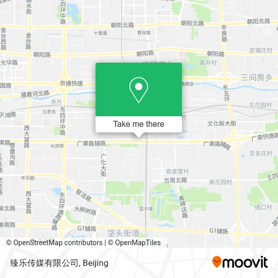 臻乐传媒有限公司 map