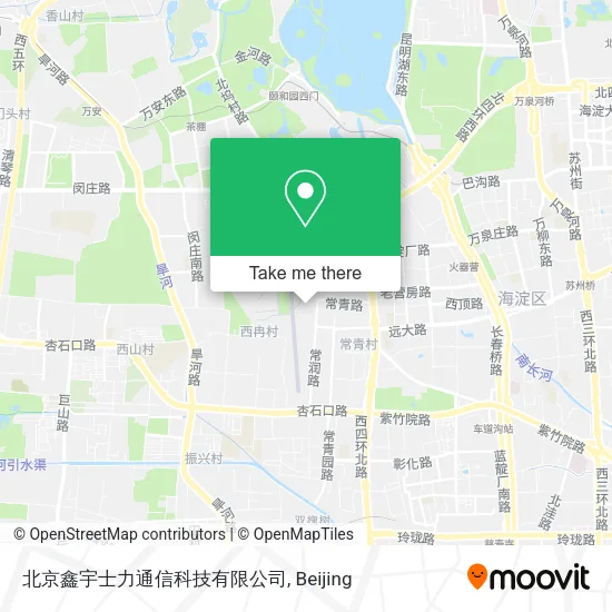 北京鑫宇士力通信科技有限公司 map