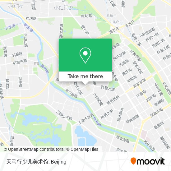 天马行少儿美术馆 map