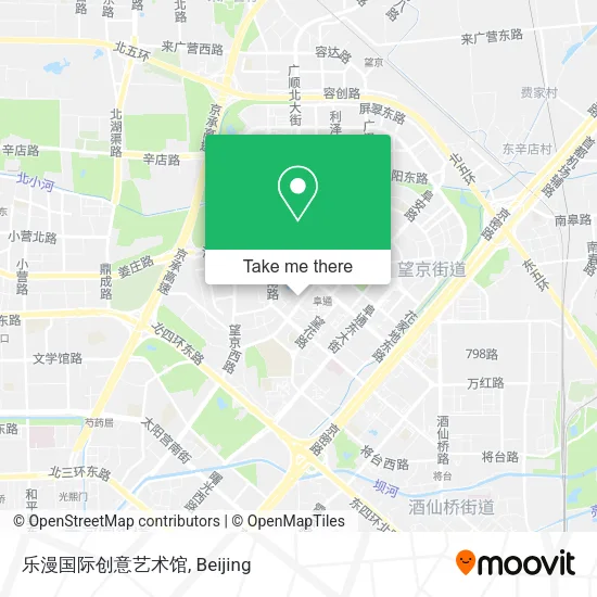 乐漫国际创意艺术馆 map