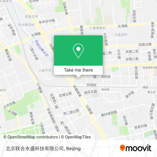 北京联合永盛科技有限公司 map