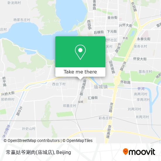 常赢姑爷涮肉(庙城店) map
