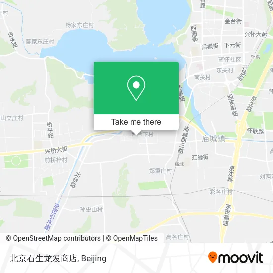 北京石生龙发商店 map
