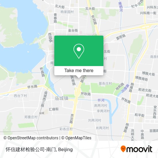 怀信建材检验公司-南门 map