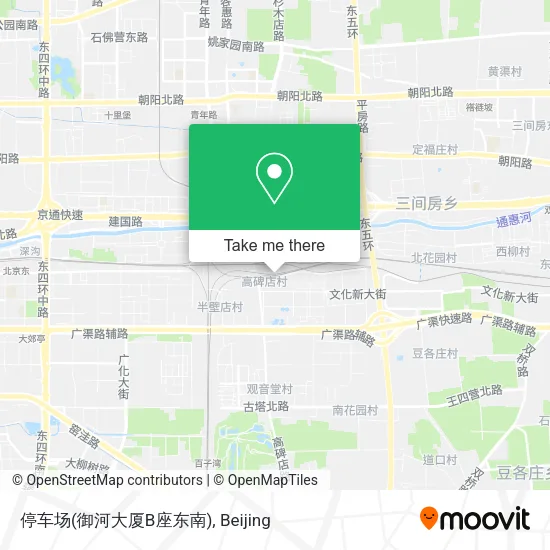 停车场(御河大厦B座东南) map