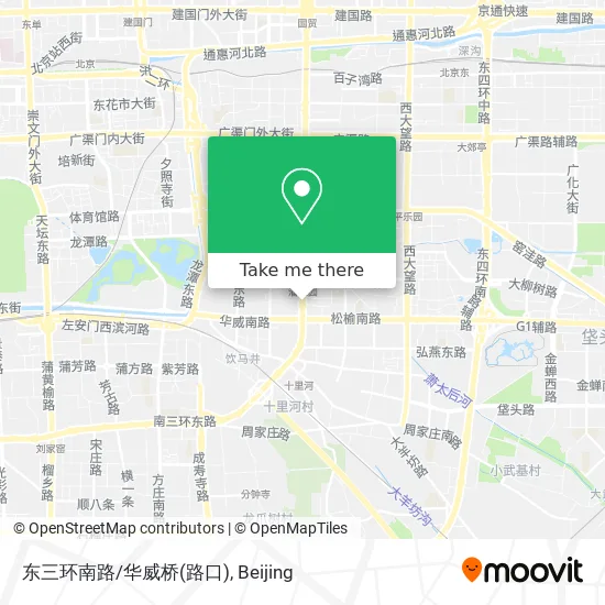 东三环南路/华威桥(路口) map