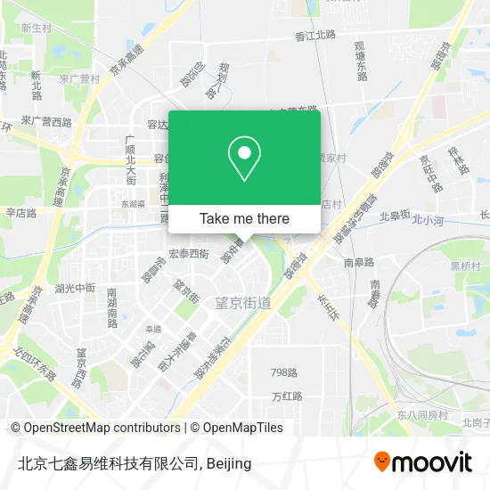 北京七鑫易维科技有限公司 map