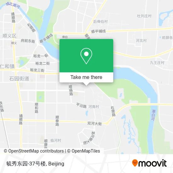 毓秀东园-37号楼 map