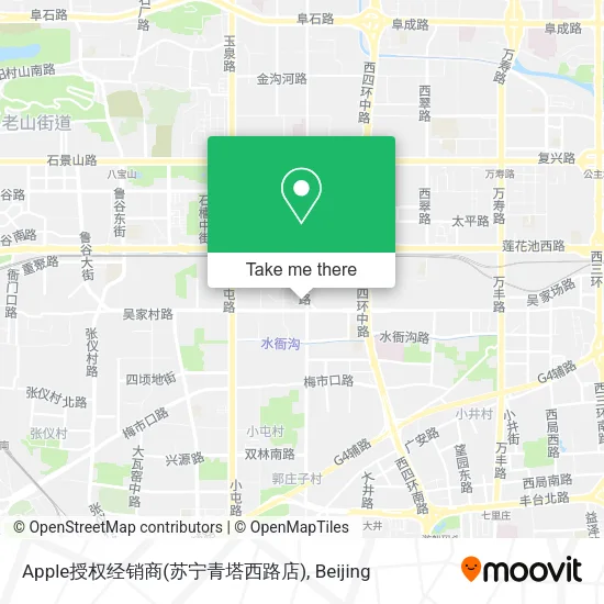 Apple授权经销商(苏宁青塔西路店) map