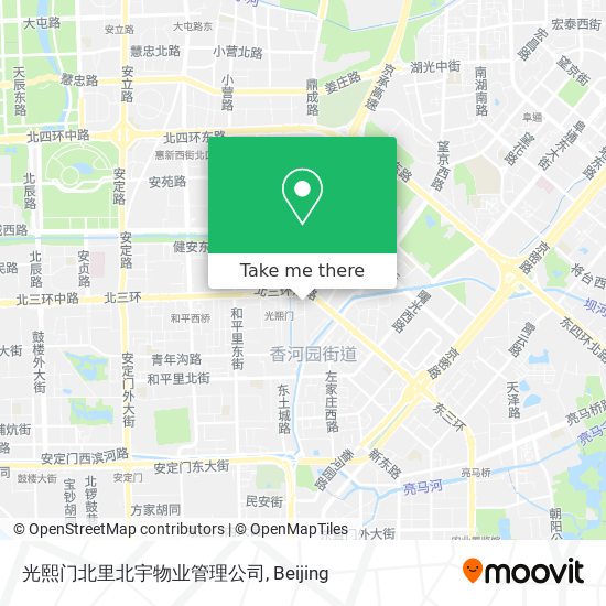 光熙门北里北宇物业管理公司 map