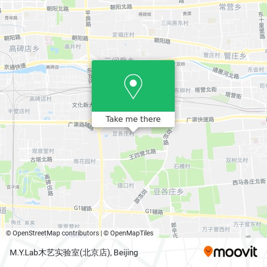M.Y.Lab木艺实验室(北京店) map
