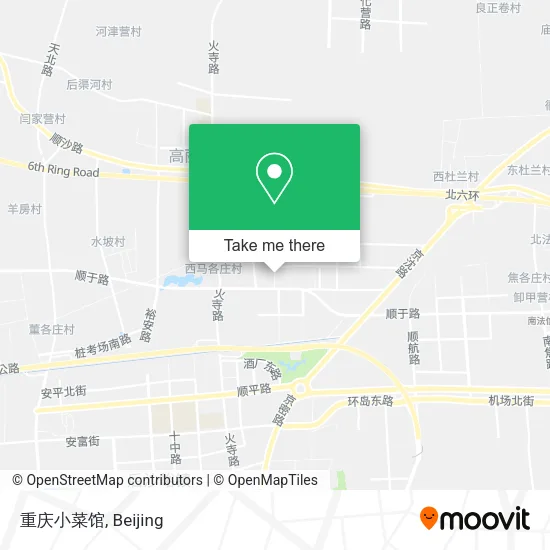 重庆小菜馆 map