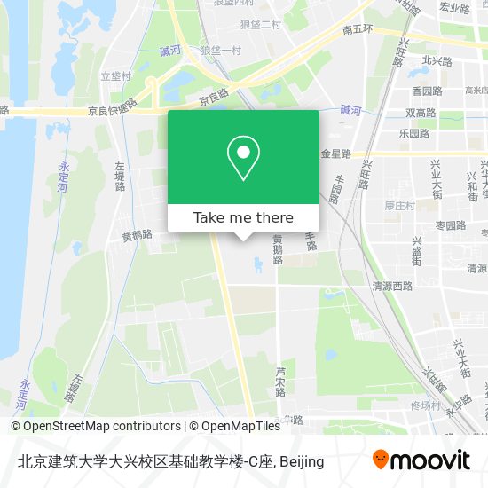 北京建筑大学大兴校区基础教学楼-C座 map