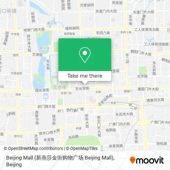 Beijing Mall (新燕莎金街购物广场 Beijing Mall) map