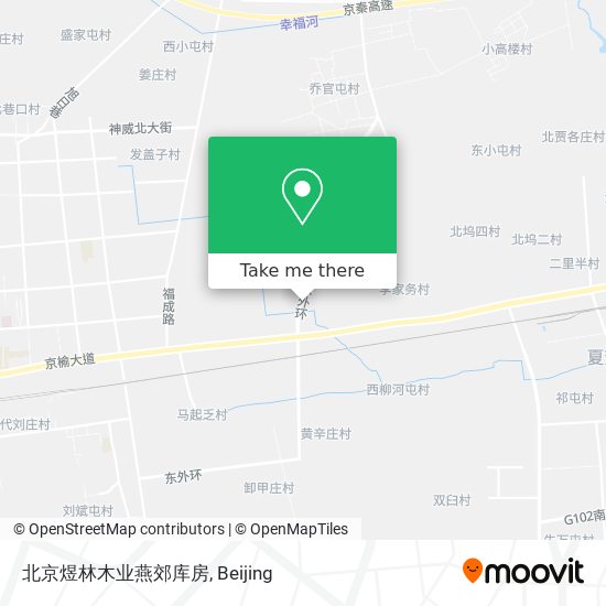 北京煜林木业燕郊库房 map