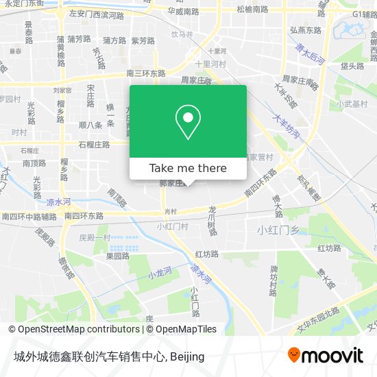 城外城德鑫联创汽车销售中心 map