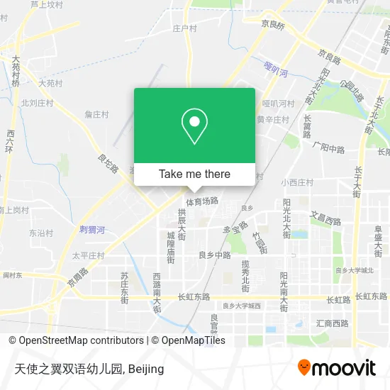 天使之翼双语幼儿园 map