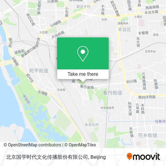 北京国学时代文化传播股份有限公司 map