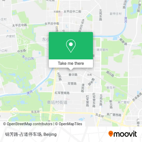 锦芳路-占道停车场 map