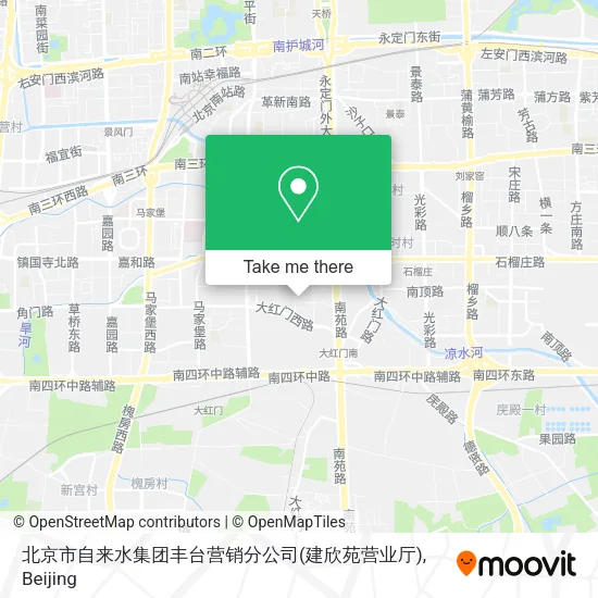 北京市自来水集团丰台营销分公司(建欣苑营业厅) map