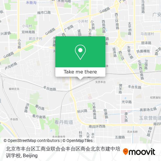 北京市丰台区工商业联合会丰台区商会北京市建中培训学校 map