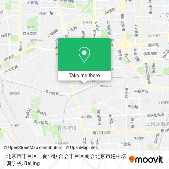 北京市丰台区工商业联合会丰台区商会北京市建中培训学校 map