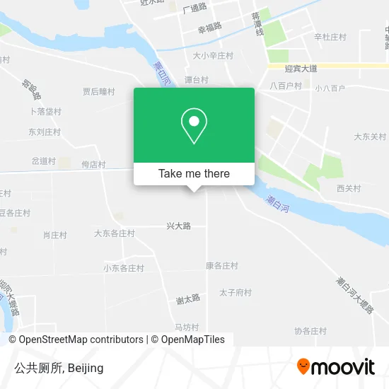 公共厕所 map