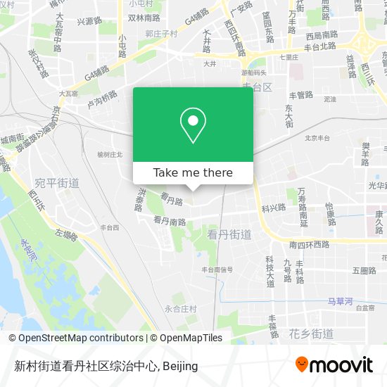 新村街道看丹社区综治中心 map