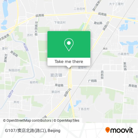 G107/窦店北路(路口) map
