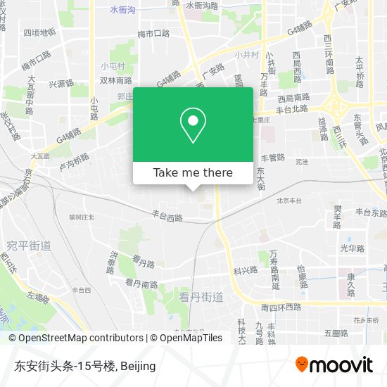 东安街头条-15号楼 map