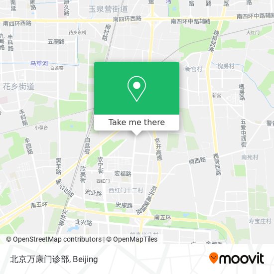 北京万康门诊部 map