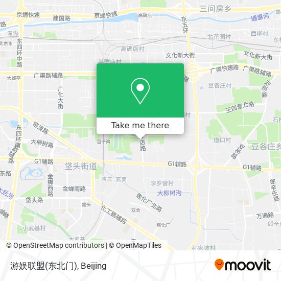 游娱联盟(东北门) map