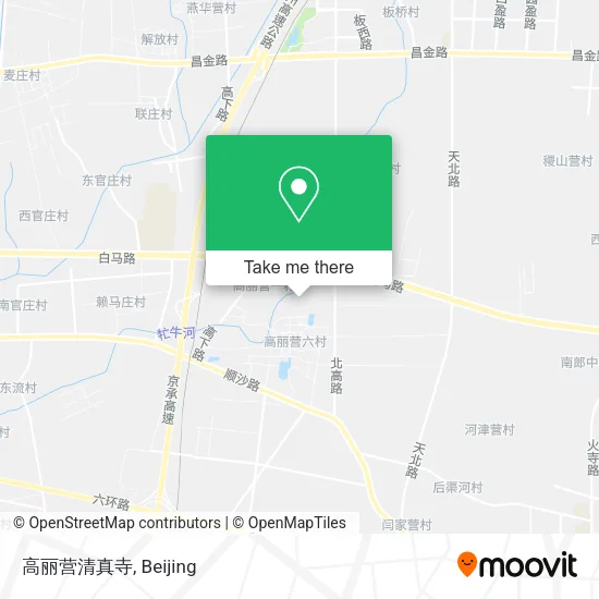 高丽营清真寺 map