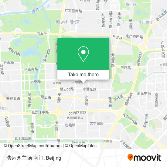 浩运园主场-南门 map