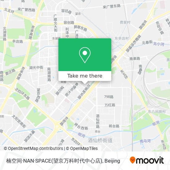 楠空间·NAN·SPACE(望京万科时代中心店) map