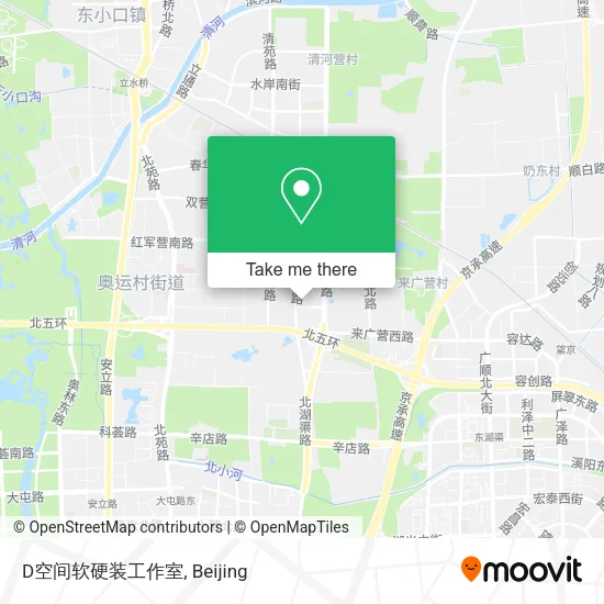 D空间软硬装工作室 map