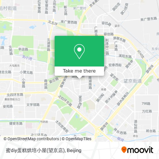 蜜diy蛋糕烘培小屋(望京店) map
