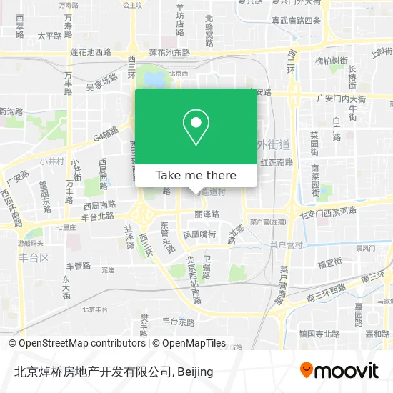 北京焯桥房地产开发有限公司 map